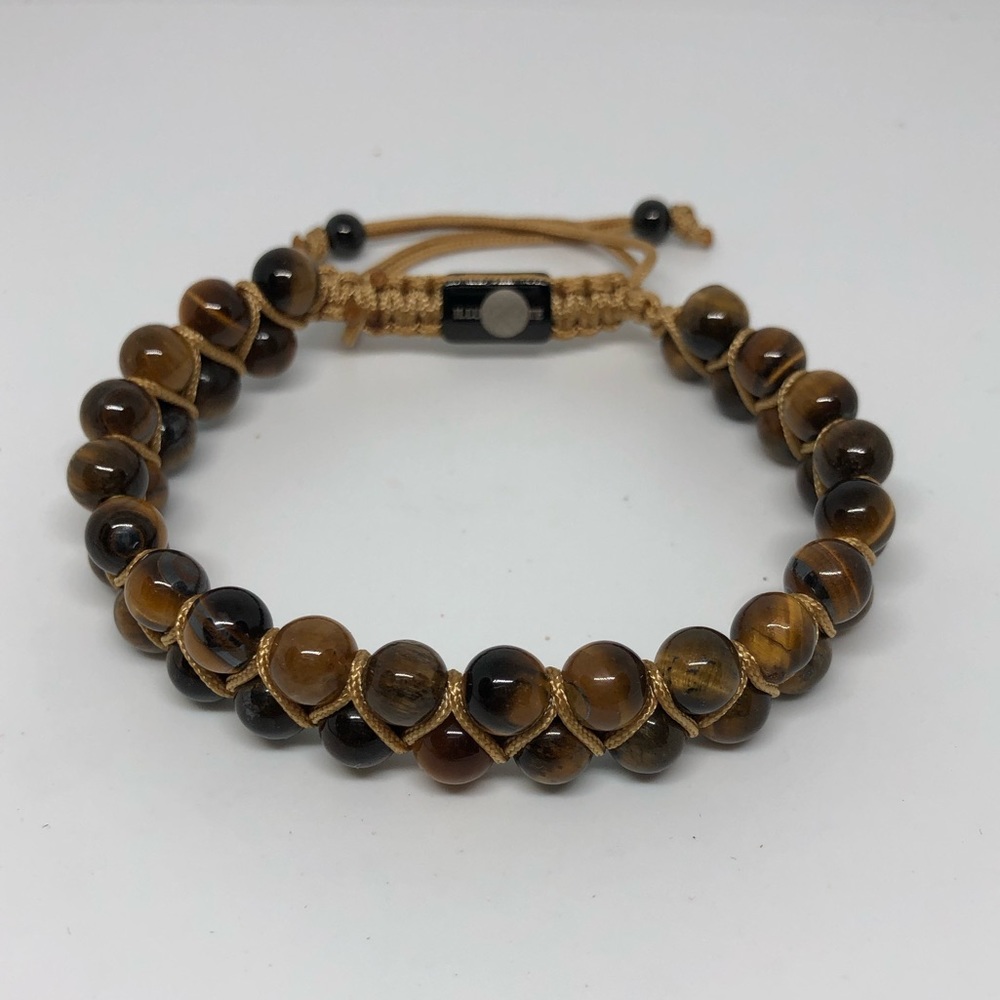Natural Brown Tigers Eye Bracelet